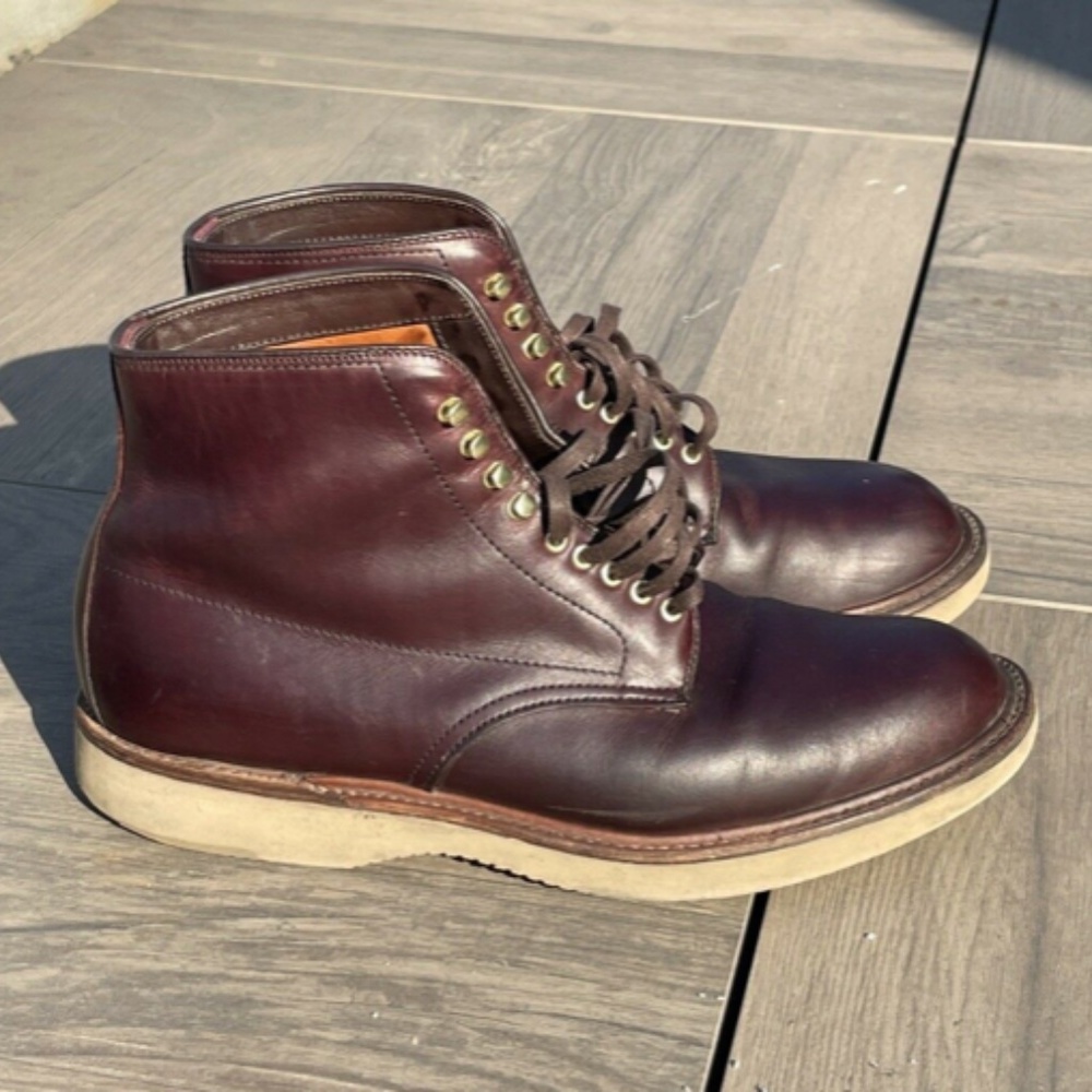Alden x Snakeoil Provisions Broadway Boot size 9D